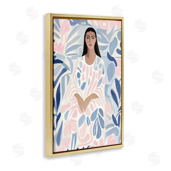 Stupell Industries Annabelle Hall | Pastel Portrait Knowing