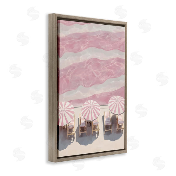 Stupell Industries Annabelle Hall | Pink Afternoon At Beach