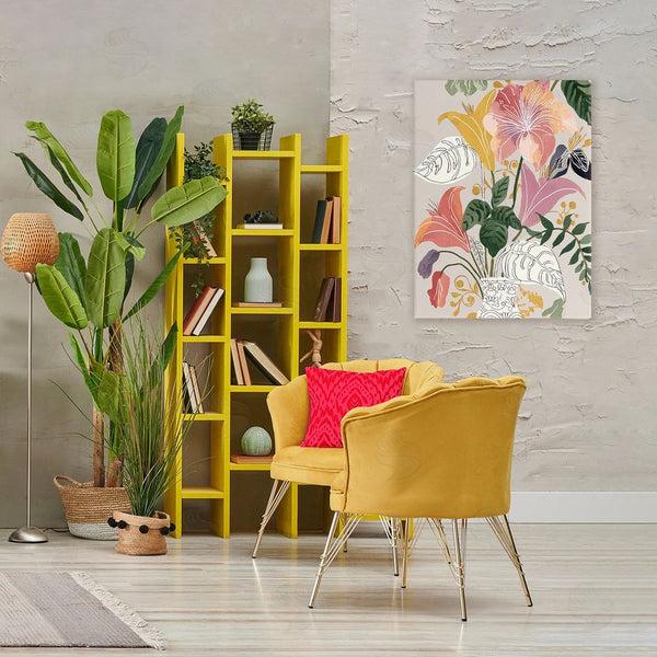 Stupell Industries Annabelle Hall | Playful Flower Bouquet Wall Art