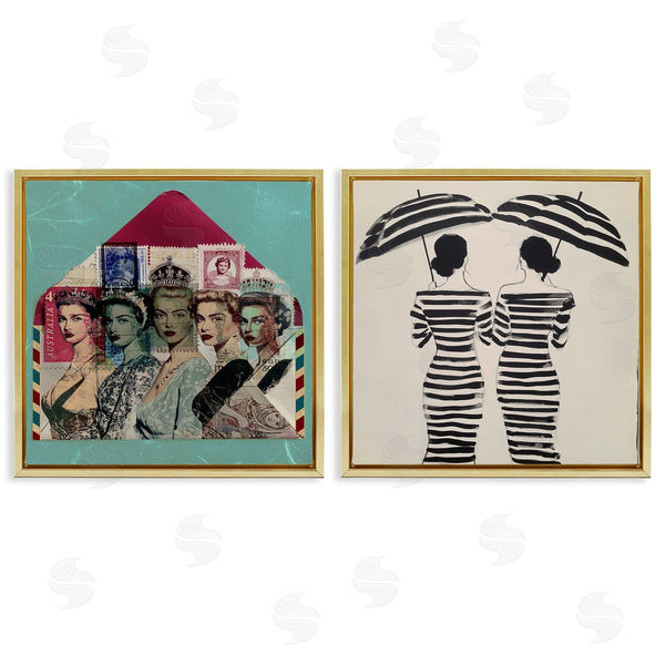 Stupell Industries Annabelle Hall | Postal Glam & Fashionistas