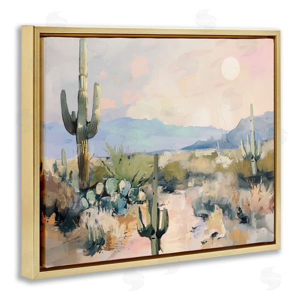 Stupell Industries Annabelle Hall | Prairie Desert With Cacti