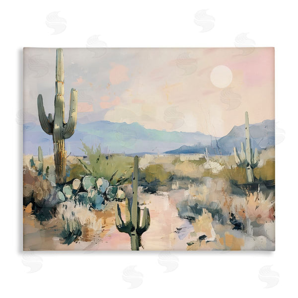 stupell industries Annabelle Hall | Prairie Desert with Cacti