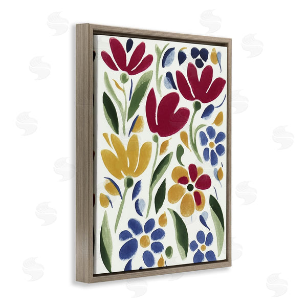 Stupell Industries Annabelle Hall | Primary Petals Flowers