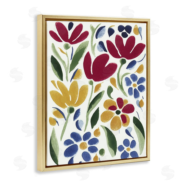 Stupell Industries Annabelle Hall | Primary Petals Flowers