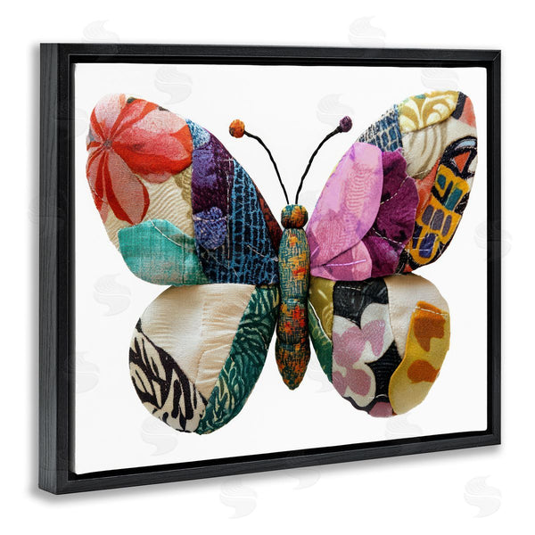Stupell Industries Annabelle Hall | Quilt Patterned Butterfly Wall Art