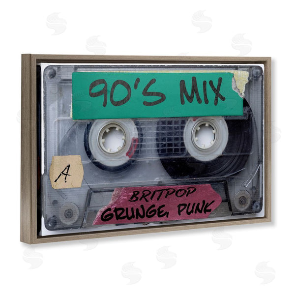 Stupell Industries Annabelle Hall | Retro 90s Mix Cassette