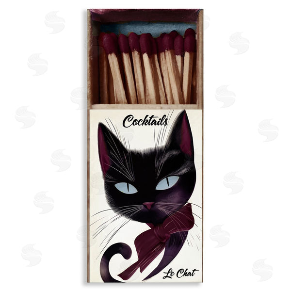 stupell industries Annabelle Hall | Retro Cat Matchbox Wall Art