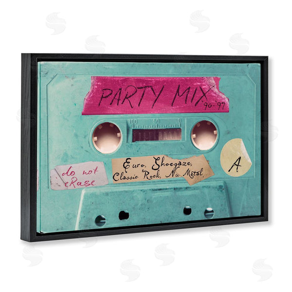 Stupell Industries Annabelle Hall | Retro Party Mix Cassette
