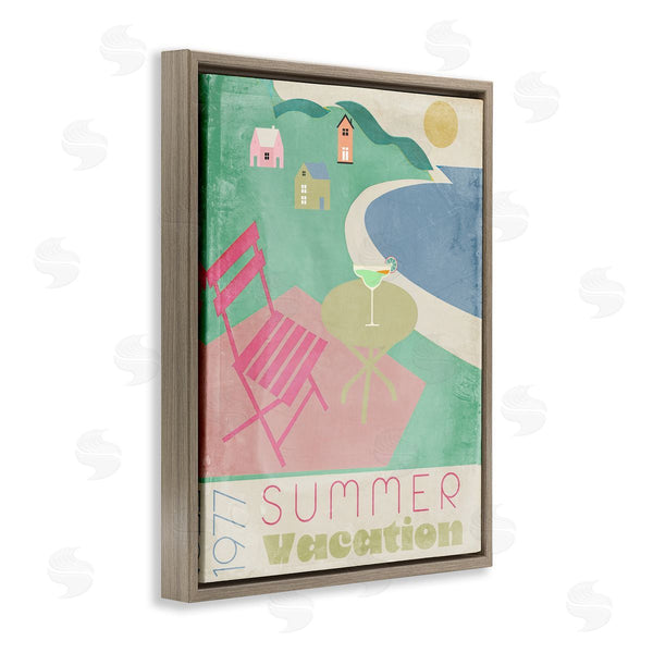 Stupell Industries Annabelle Hall | Retro Summer Vacation