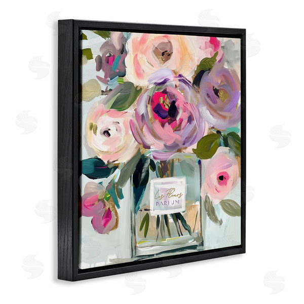 Stupell Industries Annabelle Hall | Romantic Perfume Bottle Bouquet