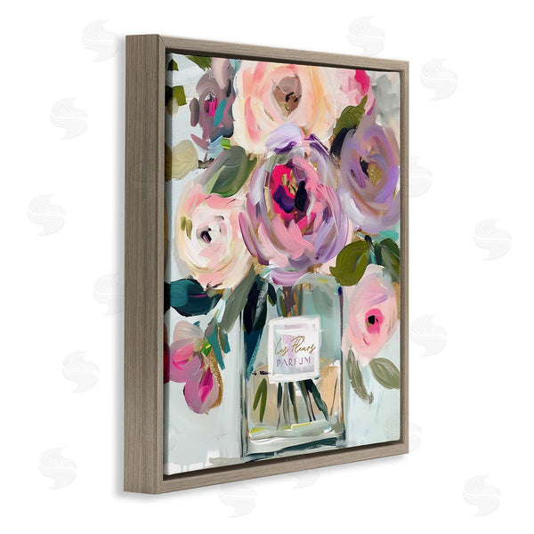 Stupell Industries Annabelle Hall | Romantic Perfume Bottle Bouquet
