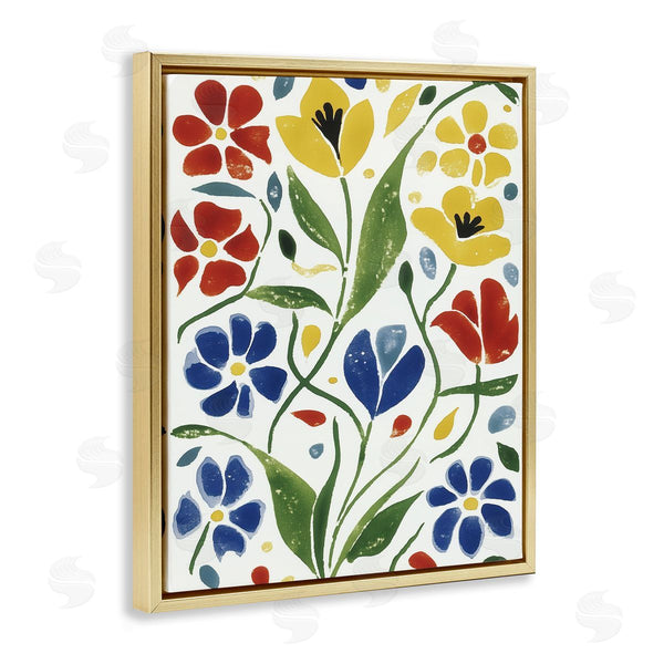 Stupell Industries Annabelle Hall | Scandinavian Garden Flowers