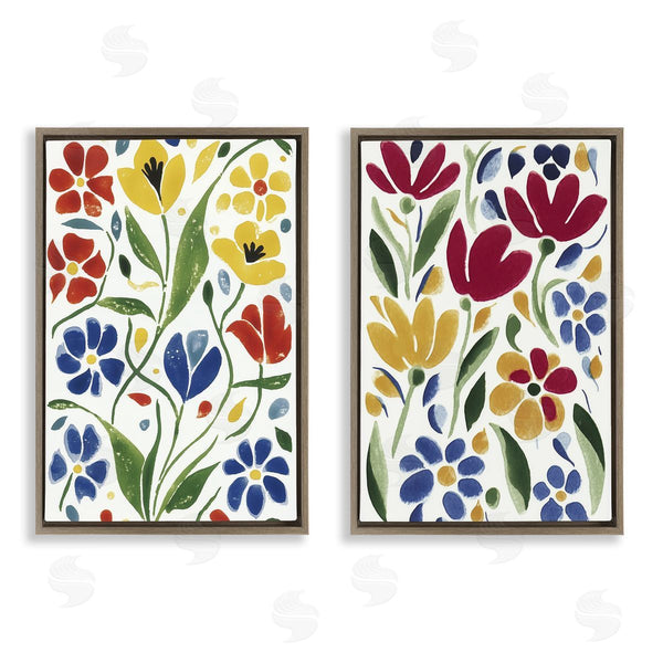 Stupell Industries Annabelle Hall | Scandinavian Wild Flowers