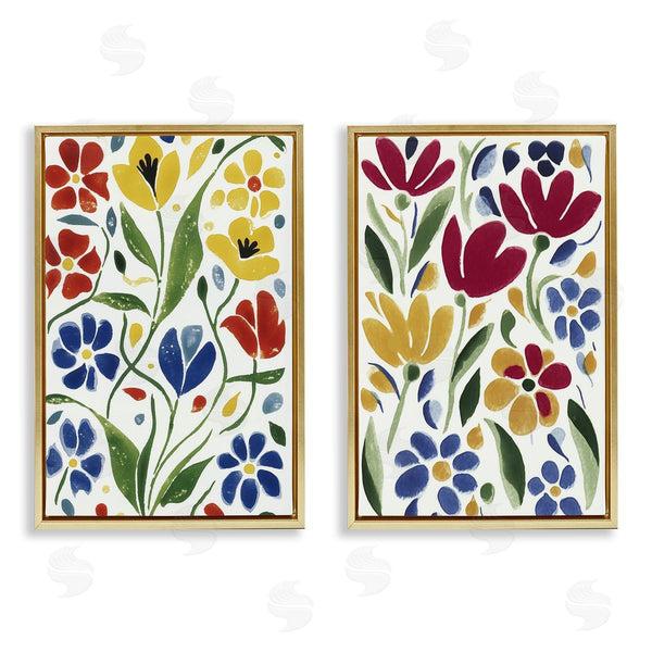 Stupell Industries Annabelle Hall | Scandinavian Wild Flowers