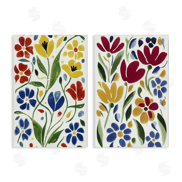 stupell industries Annabelle Hall | Scandinavian Wild Flowers