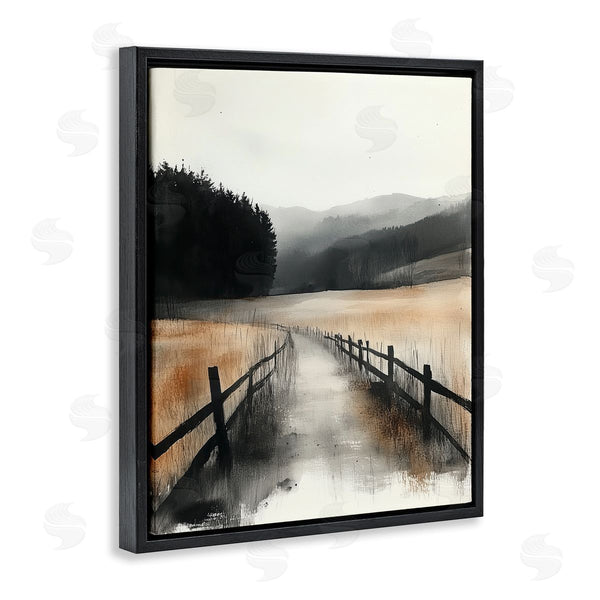Stupell Industries Annabelle Hall | Sepia Countryside Path Wall Art