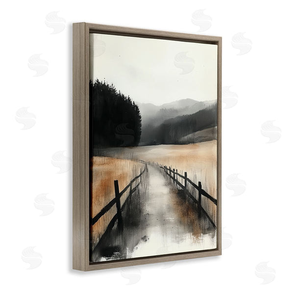 Stupell Industries Annabelle Hall | Sepia Countryside Path Wall Art
