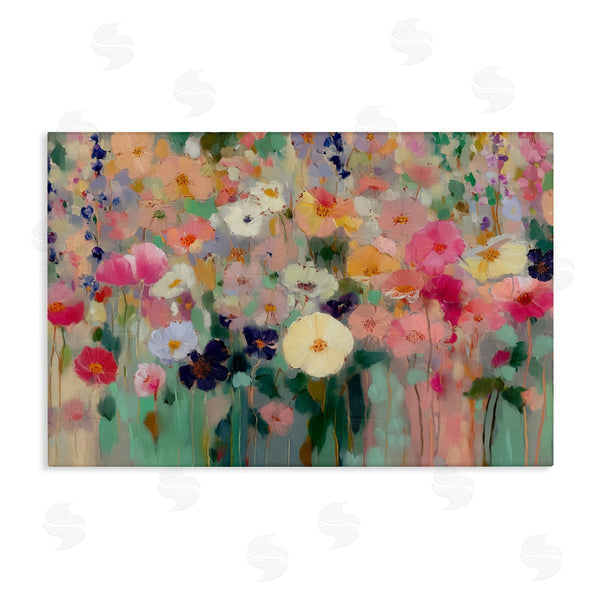 stupell industries Annabelle Hall | Teachers Poppies Modern Drip Wall Art