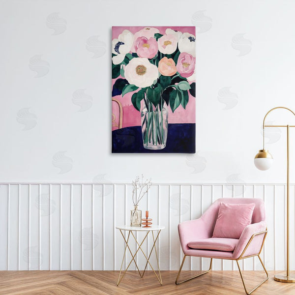 Stupell Industries Annabelle Hall | The Vase And Chair Wall Art