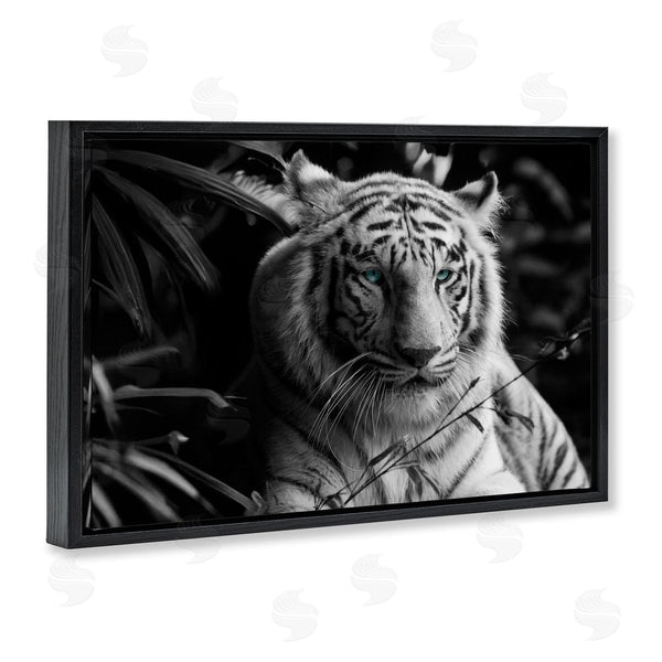 Stupell Industries Annabelle Hall | Tiger Among Jungle Plants