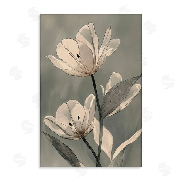 stupell industries Annabelle Hall | Times Three Budding Flowers