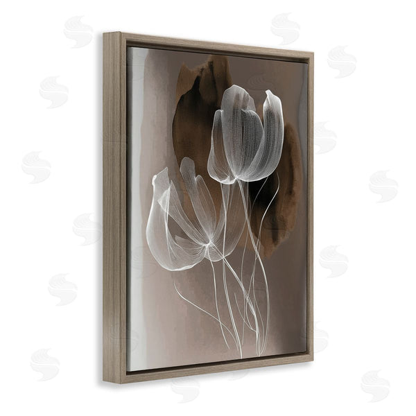 Stupell Industries Annabelle Hall | Transparent Gossamer Flowers