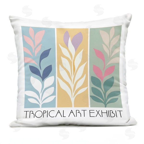 Stupell Industries Annabelle Hall | Tropical Jungle Exhibit Printed Throw Pillow