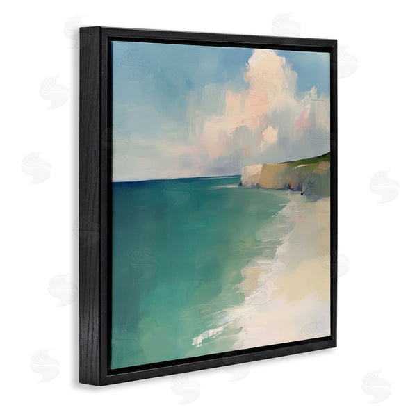 Stupell Industries Annabelle Hall | Turquoise Horizons Expression