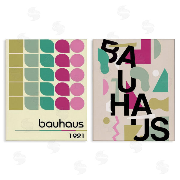 stupell industries Annabelle Hall | Vintage 1921 Bauhaus Design Wall Art