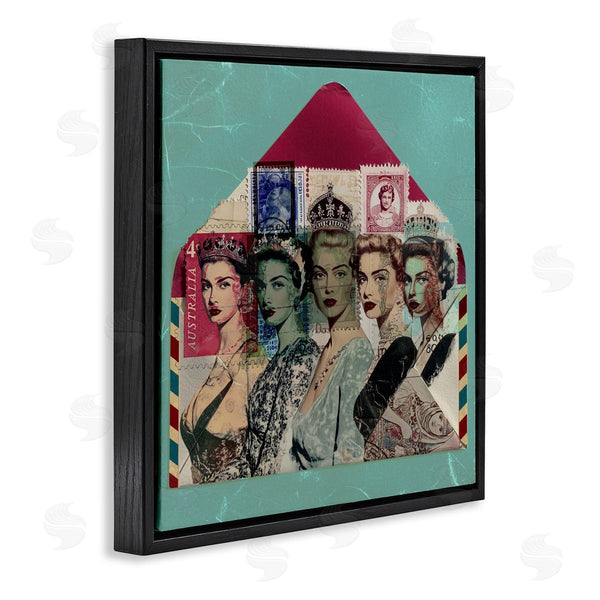 Stupell Industries Annabelle Hall | Vintage Queens Postal Collection