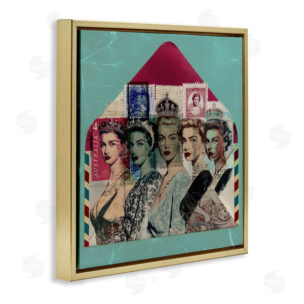 Stupell Industries Annabelle Hall | Vintage Queens Postal Collection