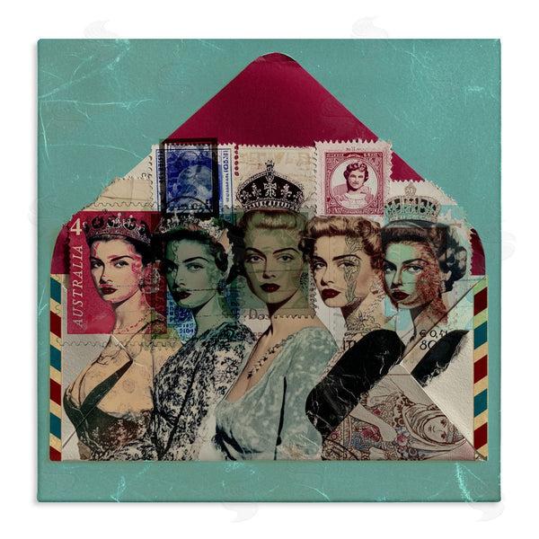 stupell industries Annabelle Hall | Vintage Queens Postal Collection