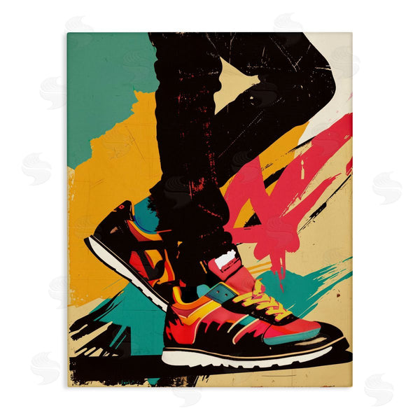 stupell industries Annabelle Hall | Walkin' In The USA Wall Art