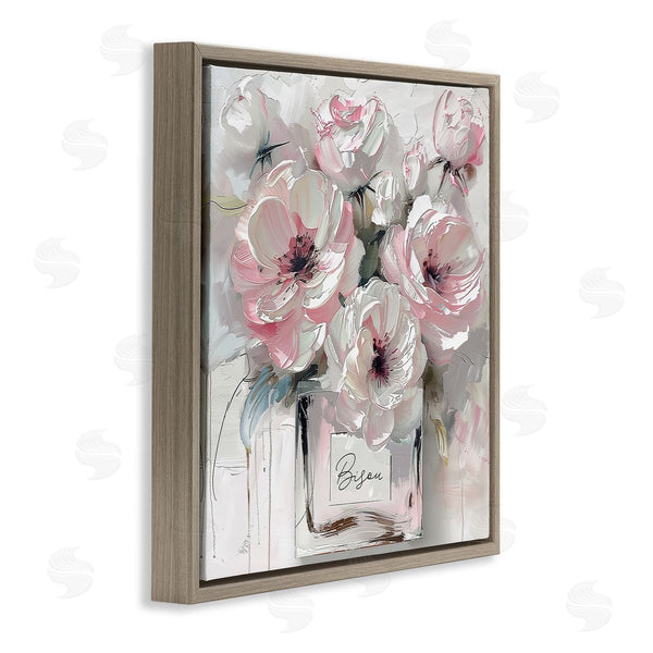 Stupell Industries Annabelle Hall | White & Subtle Pink Bouquet