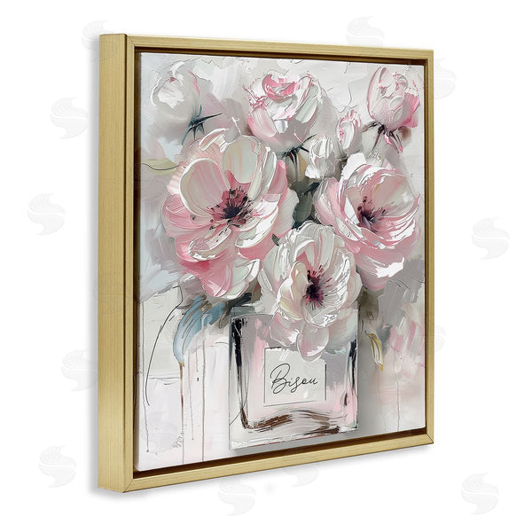 Stupell Industries Annabelle Hall | White & Subtle Pink Bouquet