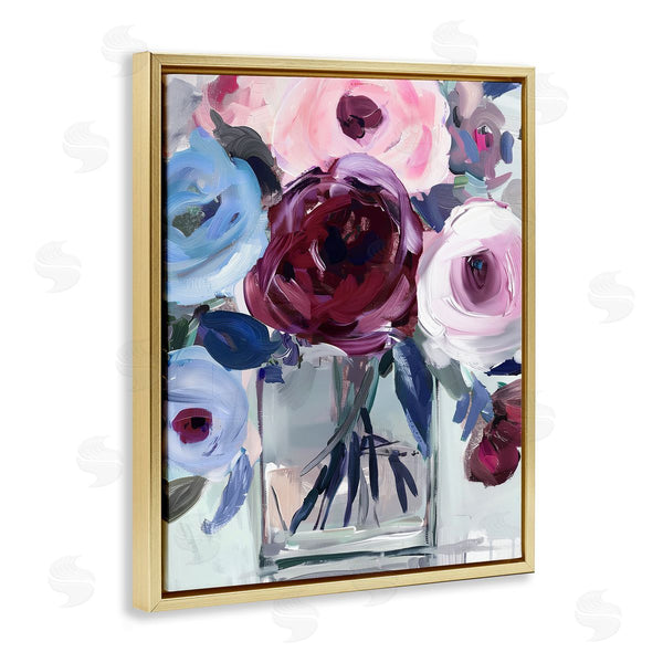 Stupell Industries Annabelle Hall | Wine & Wedgewood Bouquet