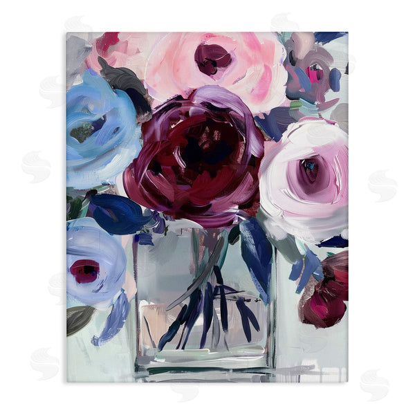 stupell industries Annabelle Hall | Wine & Wedgewood Bouquet