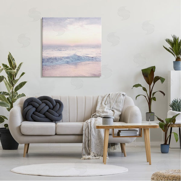Stupell Industries Anne Bailey | Crashing Beach Waves Morning Sunrise Wall Art