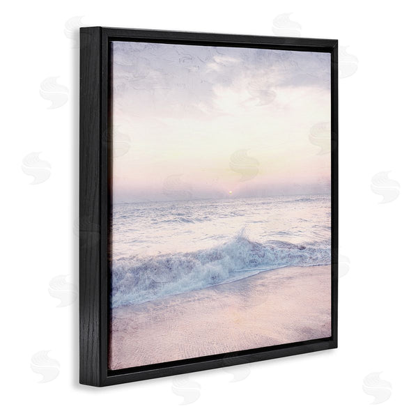 Stupell Industries Anne Bailey | Crashing Beach Waves Morning Sunrise Wall Art
