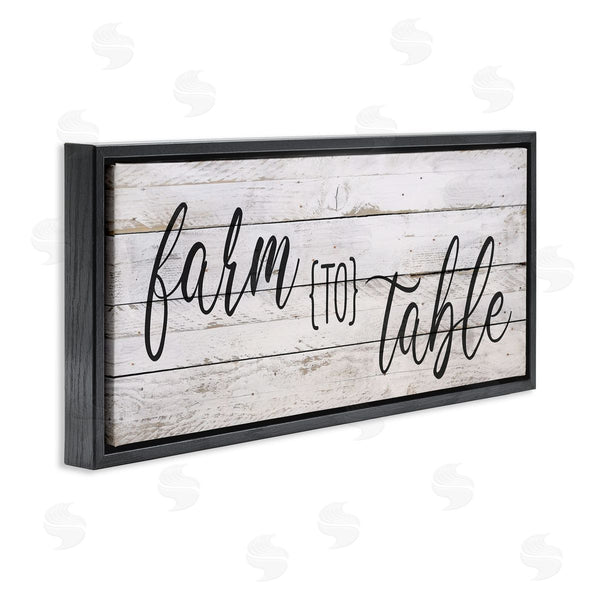 Stupell Industries Anne Bailey | Planked Style Farm To Table