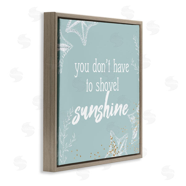 Stupell Industries Anne Bailey | Summer Beach Lover Nautical Quote Wall Art