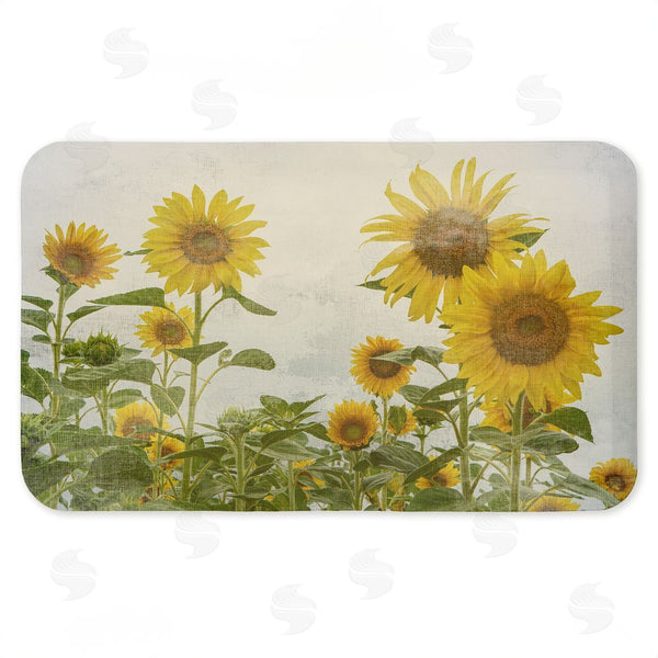 stupell industries Anne Bailey | Sunny Mood Flower Field Anti-Fatigue Mat