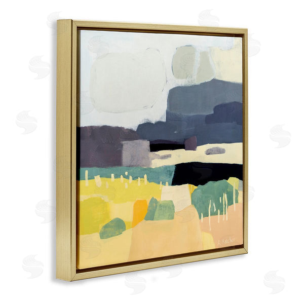 Stupell Industries Anne Becker | Dessert Afternoon Landscape Expressive Abstract Canyon