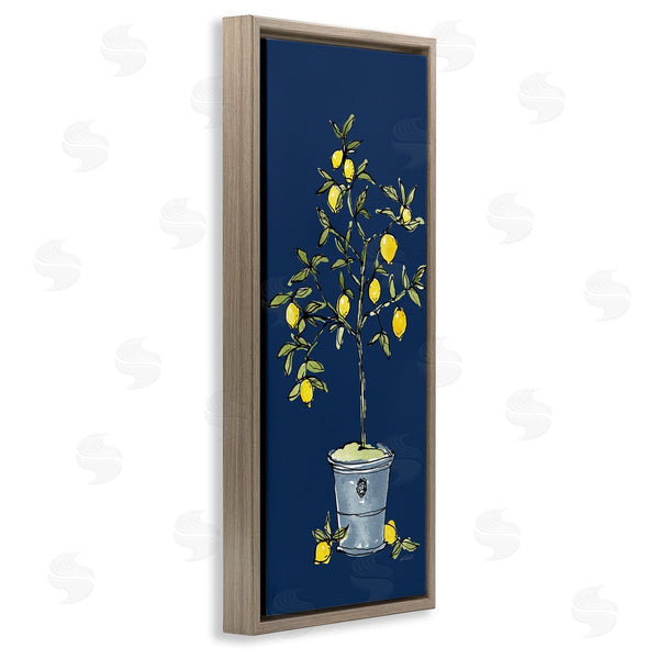 Stupell Industries Anne Tavoletti | Citron Lemon Plant Wall Art