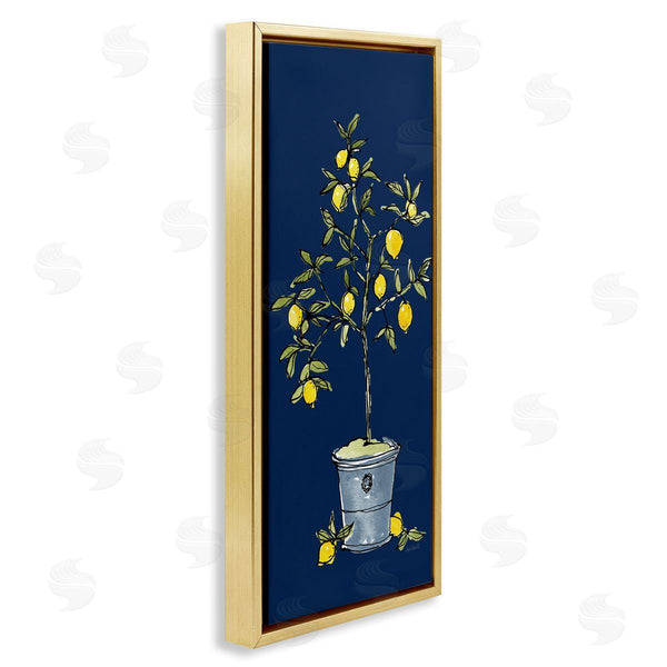 Stupell Industries Anne Tavoletti | Citron Lemon Plant Wall Art