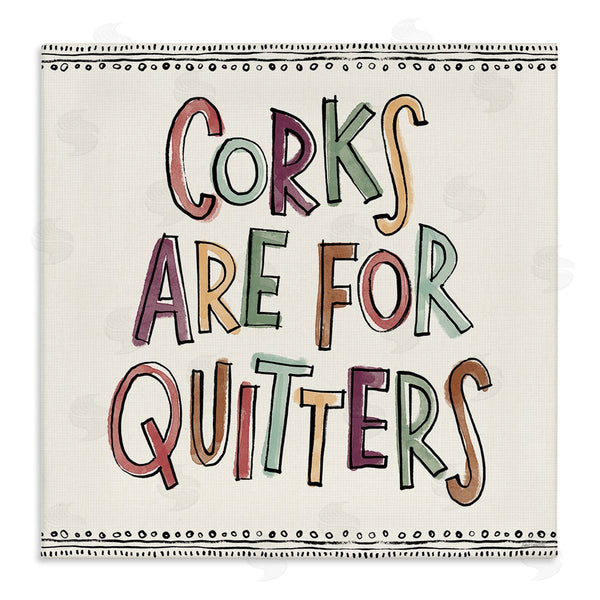 stupell industries Anne Tavoletti | Corks For Quitters Wall Art