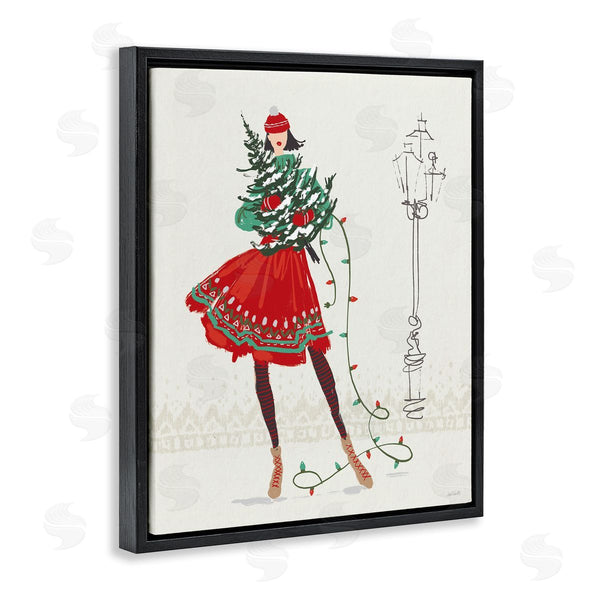 stupell industries Anne Tavoletti | Festive Fashion Girl