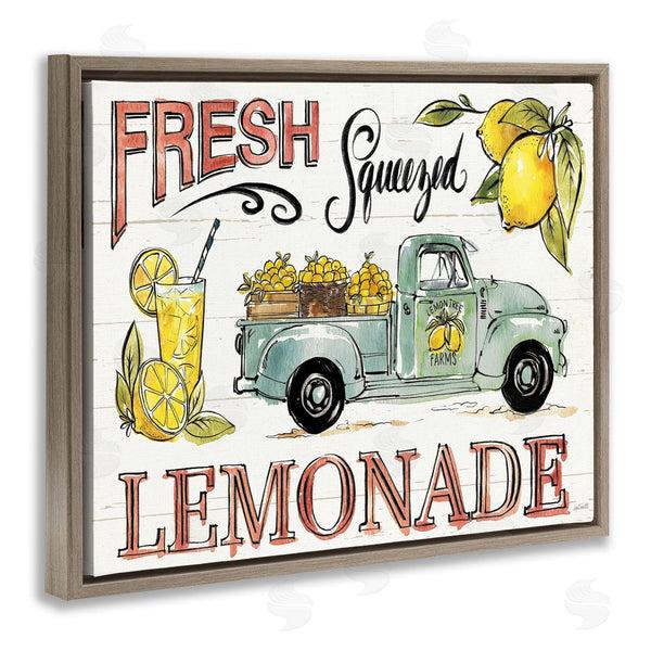 Stupell Industries Anne Tavoletti | Fresh Squeezed Lemonade Truck Country Summer Drink Wall Art
