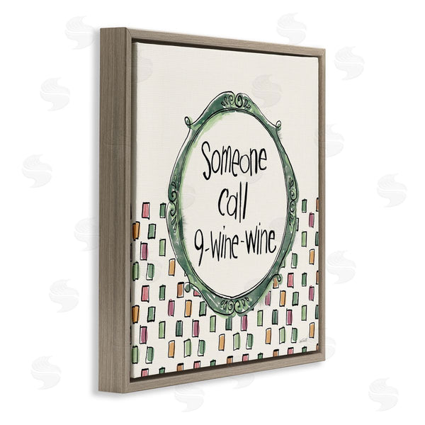 Stupell Industries Anne Tavoletti | Funny Wine Sentiment Wall Art