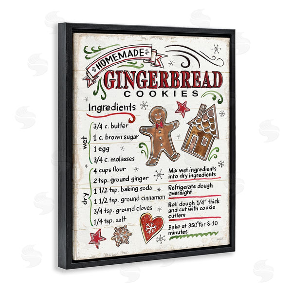 Stupell Industries Anne Tavoletti | Holiday Gingerbread Cookies Recipe